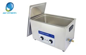 China Stainless steel 30L Industrial Ultrasonic Cleaner For Car Parts Nozzles Piston wholesale