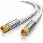 High Voltage Coaxial Cable 40KV Polyethylene Insulation Material 50 Ohms