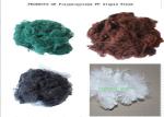 7D Polypropylene Staple Fiber For Geotextile Filling Material Spinning Non Woven