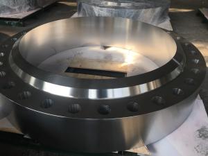 China Compact Design Alloy Steel Forged Flange F321H F316L For Chemical Reactor on sale