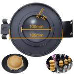 Restaurant Stainless Steel Panini Press for Perfectly Grilled Sandwiches and