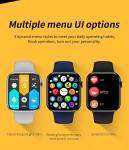 44mm 1.72" Heart Rate Bluetooth Fitness Watch Pk IWO12 W26
