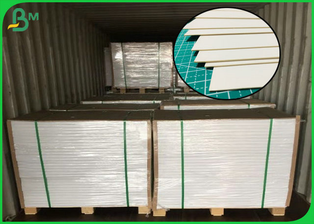 White Color Double Side 1MM 1.2MM 1.5MM Card Board With FSC Certification