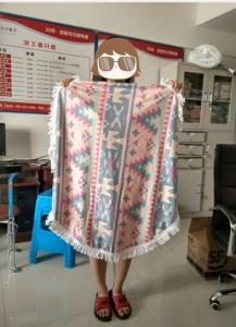 China custom design 100CM small children round beach towel children beach towel wholesale