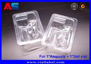 China Clear PET Blister Tray – Dual-Chamber Secure Packaging for 1ml Ampoule &amp; 2ml Vial | ISO-Certified, 12+ Years Export Expertise wholesale