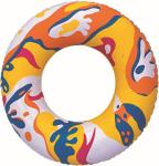 Inflatable PVC swimming ring can printing logo and colors text,advertising gift