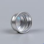 Aluminium Shiny Silver Disc Top Caps 20/410 For Food Skin Personal Care