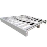 Heavy Duty Warehouse Steel Pallet , Galvanized Logistics Stacking Steel Pallet