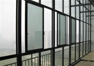 China 3 Tracks Aluminium Sliding Window Profile Double Glazed Window Profiles OEM Design wholesale
