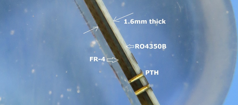 0.5oz Rogers 4350 PCB Board