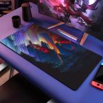 Materail Natural Rubber fabric Sublimation Blank Desk Mouse Pad With Logo