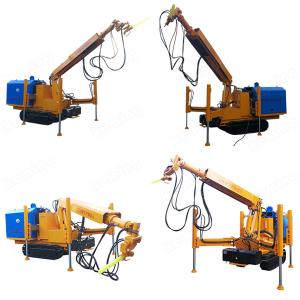 China 8M Spraying Height Shotcrete Robot 11Kw Robotic Gunite For Mining wholesale