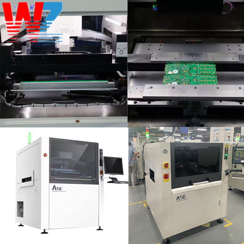 SMT Machine Automatic PCB Solder Paste Strencil Printer SMT Screen ASE PCB Printer Machine