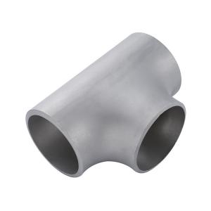 China Alloy Steel A420 WP11 Equal Tee 8 Inch SCH 40 Reducing Tee Butt Weld Pipe Fittings wholesale
