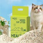 Easy Clean Mixed Cat Litter Biodegradable Eco Friendly Tofu Cat Litter