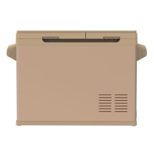 China Leapcool DC Optional Battery 12V Camping Dual Zone Portable Freezer COMPRESSOR Car Fridge wholesale