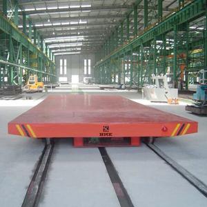 China Customized DC Motor 20 Tons Steel Billet Industrial Railway Transfer Car on sale