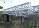 Heavy Duty Metal Bridge Construction , Modular Bailey Bridge Building
