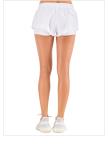 OEM ODM white Women'S Running Shorts Sports Shorts With Inner Lining 100D