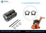 6pt Carbide TCT Cutters Edco Parts for Von Arx VA25 Scarifier Repairing Floors