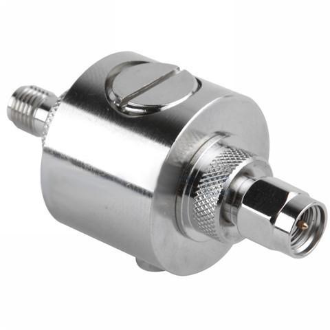 20 KA Discharge Lightning Gas Tube Lightning Arrestor With SMA Male To SMA