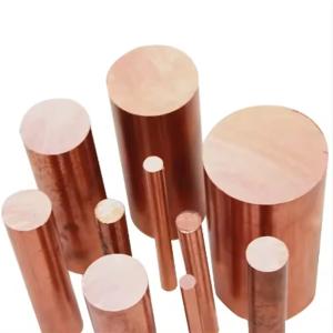 China Oxygen Free Copper Round Rod C10100 5mm-200mm Diameter Machining Grade wholesale