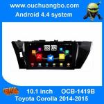 Ouchuangbo car radio in dash gps navigation for Toyota Corolla 2014-2015 support