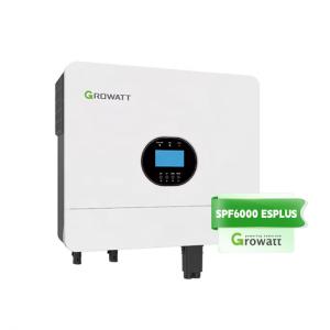 China Off-grid Hybrid Inverter Ready Stock Growatt SPF 6000 ES Plus 6KW Solar Energy Products wholesale