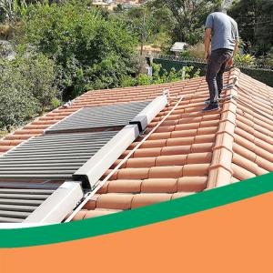 China SUS304 Project Solar Water Heater For Pool 27 Degree Bracket Angle wholesale