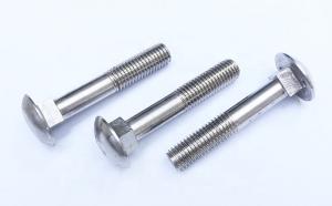 China Carbon Steel / Stainless Steel Round Head Carriage Bolt M4 - M52 With Square Neck wholesale