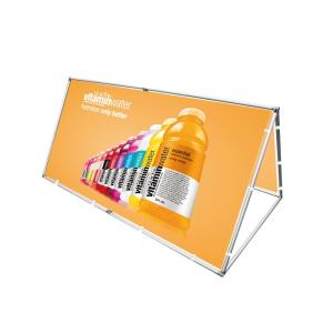 China Advertising Outdoor Display Stands , Fabric Outdoor Display Banners wholesale