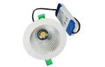Dimmable 4000Lm 51W Bridgelux COB LED Down Light With Opal Reflector