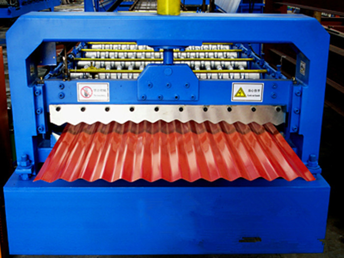 380V 60HZ Aluminum Automatic Roll Forming Machines With PLC Control System