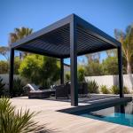 Aluminum Sail Material Outdoor Pergola 04261812 For Outdoor Space