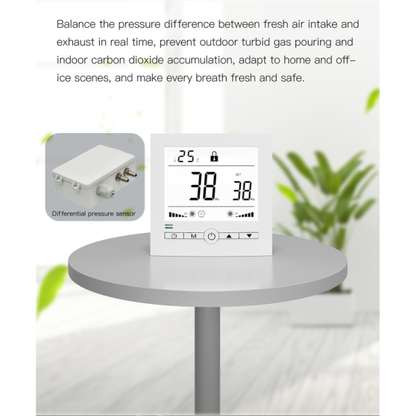 Smart Differential Pressure Fresh Air Controller For Hospital Clean Rooms Operating Rooms