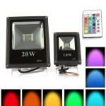 10w 20w 30w Outdoor LED Flood Lights , IP65 RGB LED Flood Lights Weather Proof