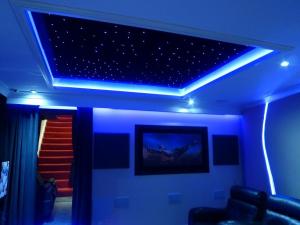 China 0.75 PMMA Cinema Ceiling Light Panel Caviar Fiber Deluxe Controllable wholesale