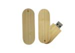 Auto - Run Proof Wooden Usb Flash Drive , Shockproof / Moisture Bamboo Flash
