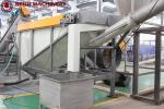 PE Bottle Crushing Plastic Recycling Machine 100 - 500KW Power Stable Working