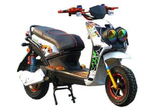 China Two Wheeler Battery Operated Electric Scooter 2 Seats 72V 1000W Rated Motor Power wholesale