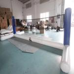 Outdoor Water Play Game Inflatable Water Volleyball Court PVC Volleyball Field