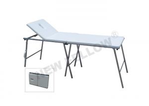 China Foldable Stainless Steel Medical Examination Couch For Emergency Center wholesale