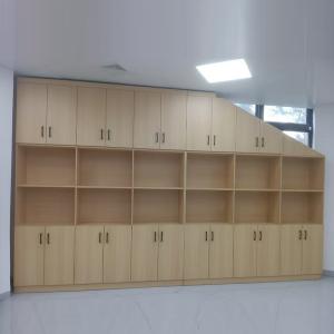China Customized Library Or Office Wooden Filing Cabinet And Storage Area wholesale