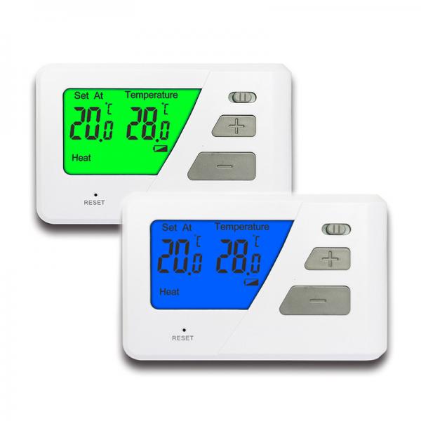 Quality Underfloor Heating Parts Lcd Digital  Room Thermostat For Boiler , Easy Usage for sale