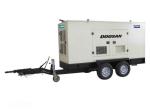 Silent Type Trailer Mounted Diesel Generator , 20KW / 25KVA AC Three Phase