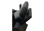 European Style Half Leather Power Electric Home Recliner Movie Public Theater