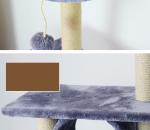 Wooden Large Scratcher Houses Tower Cats Tree Made of Sisal Fabric and Wood