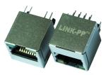 KRJ-5224GYWKNL Vertical RJ45 Connector in Networking Without Magnetic LPJE681NEN