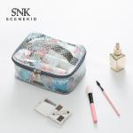Water Resistant Tansparent Toiletry Bag Sets Custom Logo