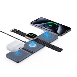 China Industrial X9 Wireless Fast Charger 15W/10W/7.5W/5W Foldable Charger Support Cusomize Intelligent Charger wholesale